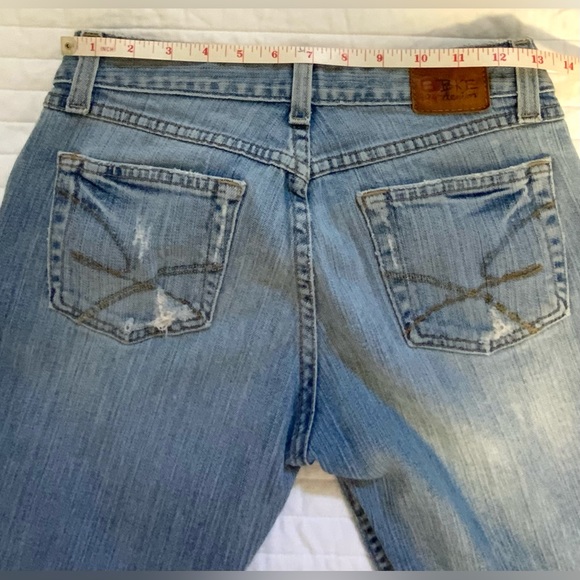 BKE Star 18 Distressed Stretch Flare Jeans - Picture 5 of 10